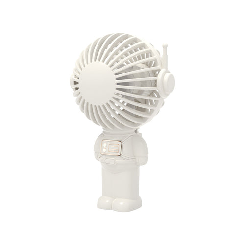 Unisex Astronaut-Themed Mini Table Fan Bowlift