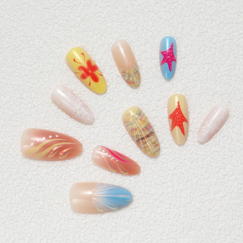 Artful Nail Tips Design Bowlift