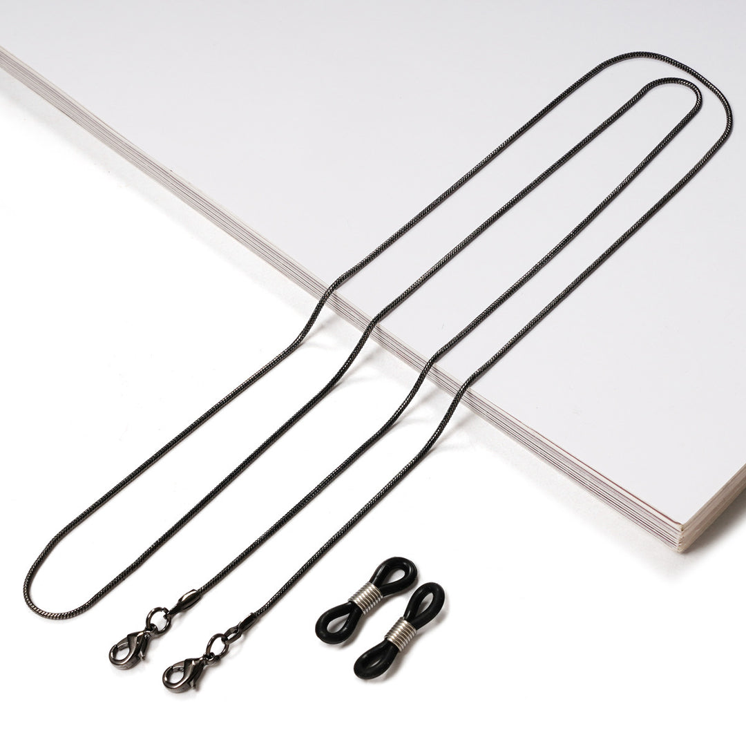 Sleek Metal Eyewear Chain Bowlift