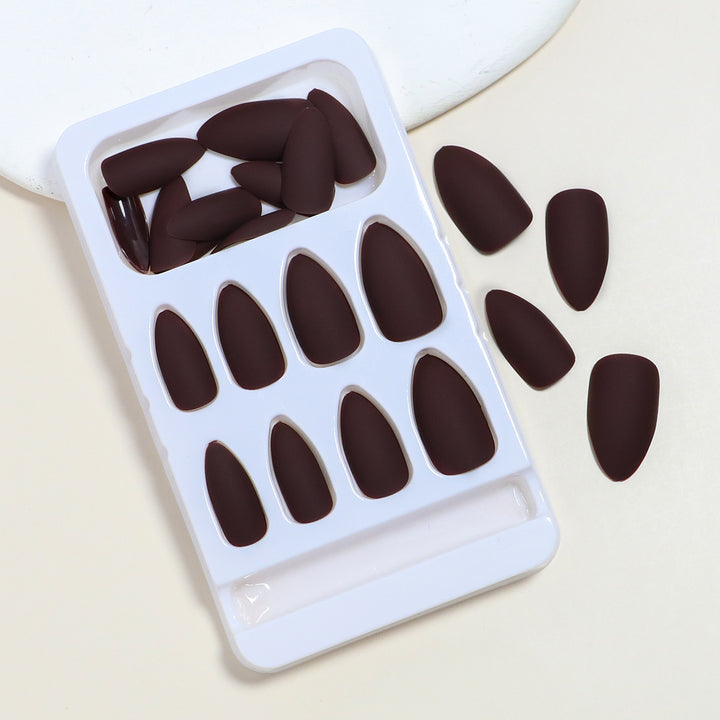Matte Finish Press-On Nail Extensions Bowlift