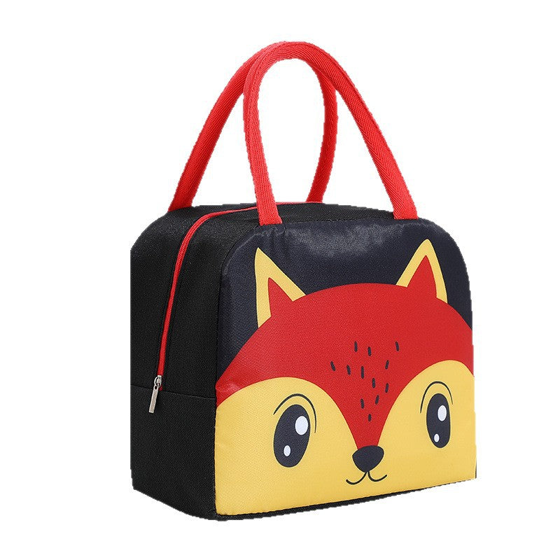 Cute Cow-Themed Insulated Lunch Bag