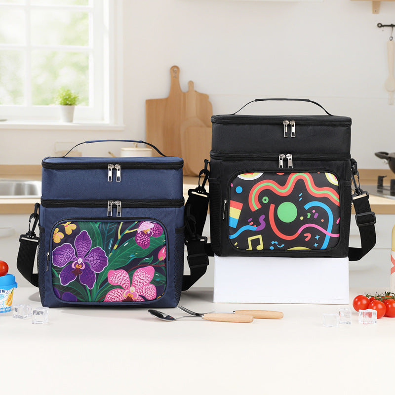 Stylish Insulated Lunch Cooler Bag
