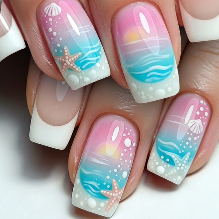 Coastal-Inspired Nail Art Set Bowlift