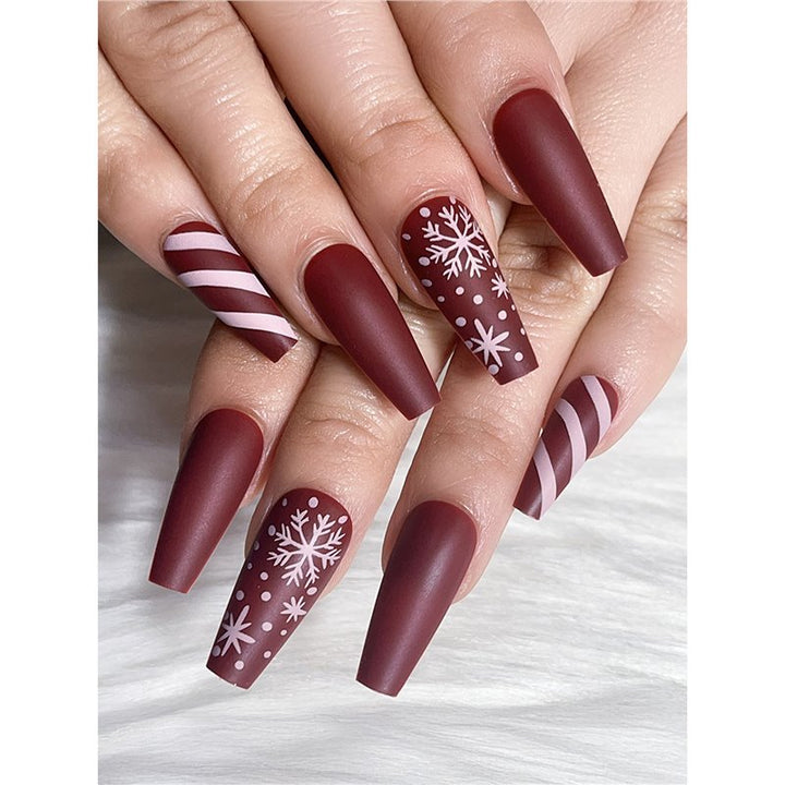 Festive Holiday Nail Art Bowlift