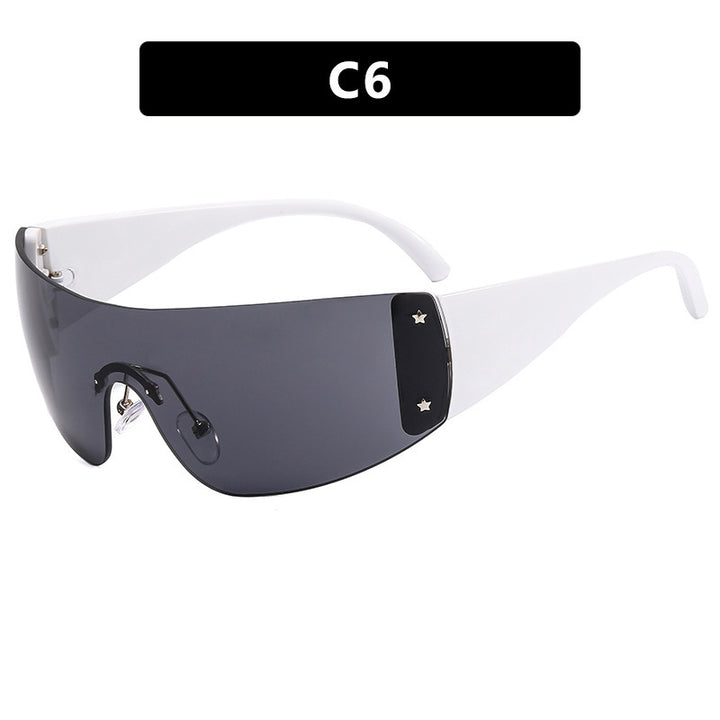Women's futuristic sport sunglasses Bowlift