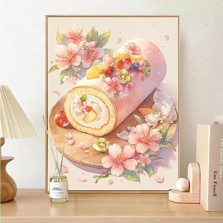 Gourmet Dessert-Themed Canvas Wall Art Bowlift