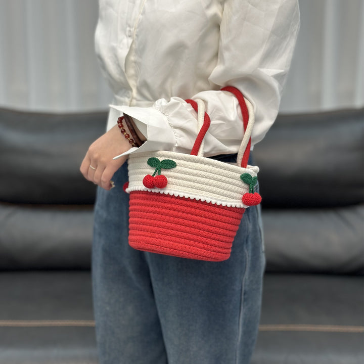 Handmade Basket Bag Bowlift