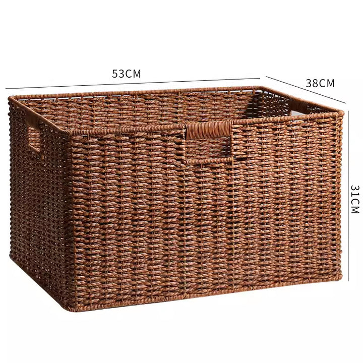 Natural Woven Storage Bin Bowlift