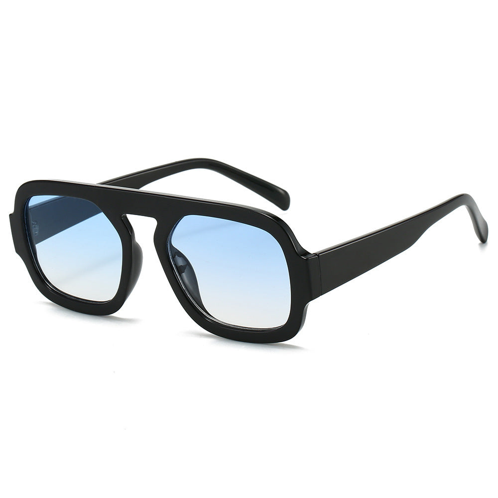 Oversized Geometric Lens Sunglasses Bowlift