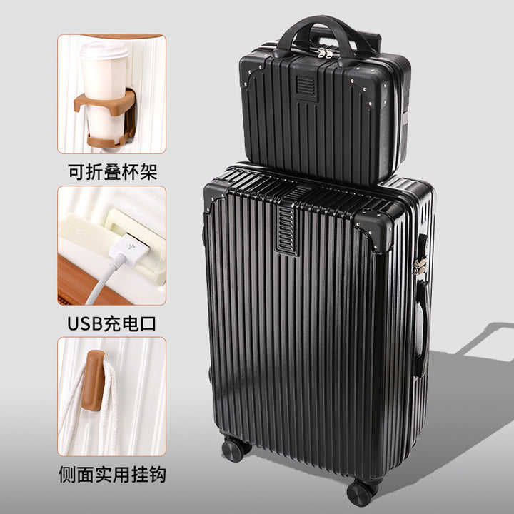 High-Durability Expandable Rolling Luggage Bowlift