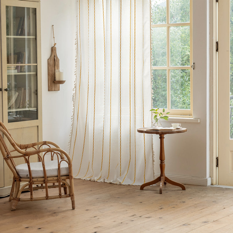 Decorative Sheer Window Curtains