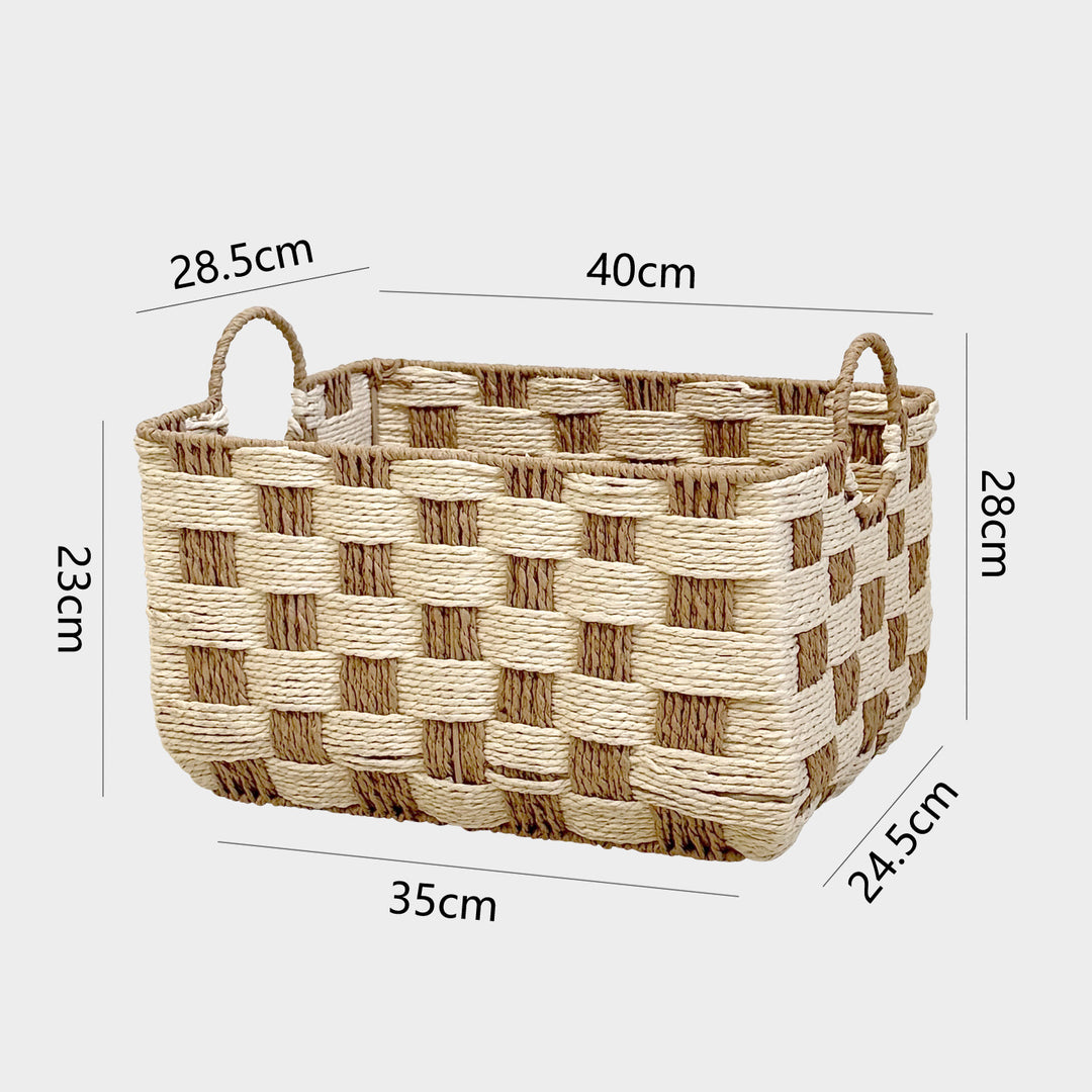 Handwoven storage basket Bowlift