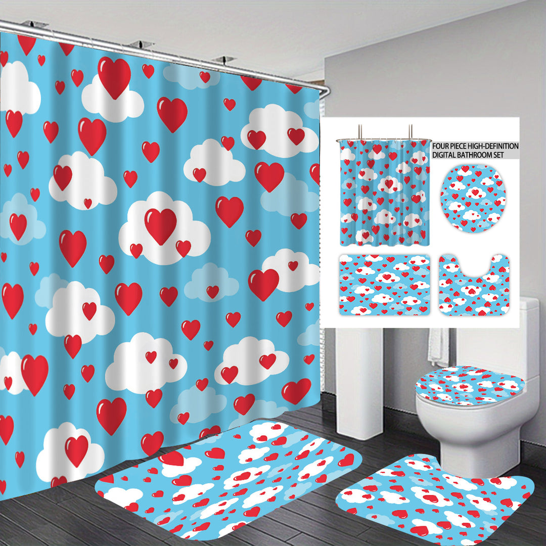 Family Themed Bathroom Decor Set Bowlift