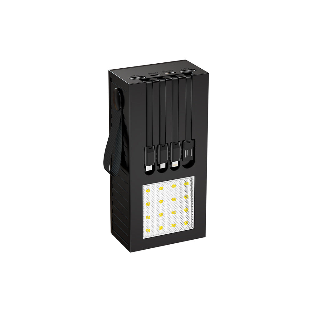 Portable multifunction lamp with integrated power bank Bowlift