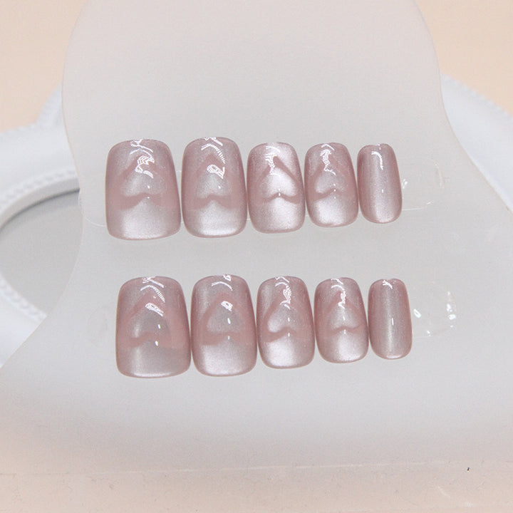 Heart-Embellished Gradient Nail Art Kit Bowlift