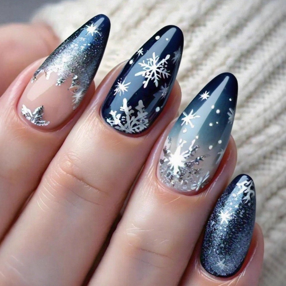 Artificial Nails in Modern Tribal Design Bowlift