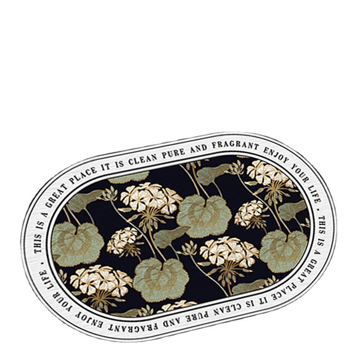 Floral Pattern Bathmat Bowlift