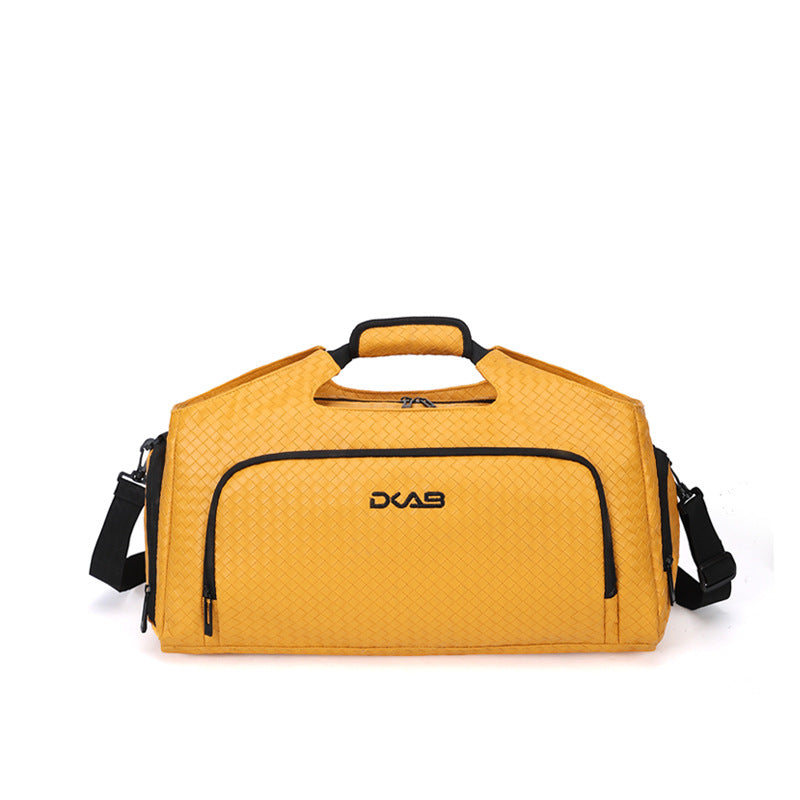 Sporty Duffel Bag with Versatile Compartments and Water-Repellent Material Bowlift