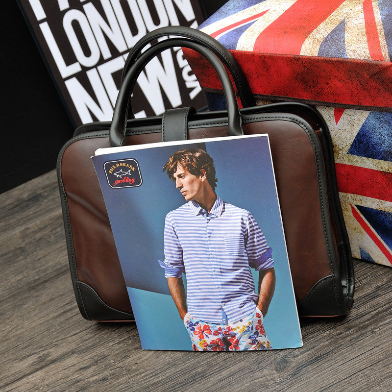 Elegant Laptop Briefcase with Versatile Compartments Bowlift