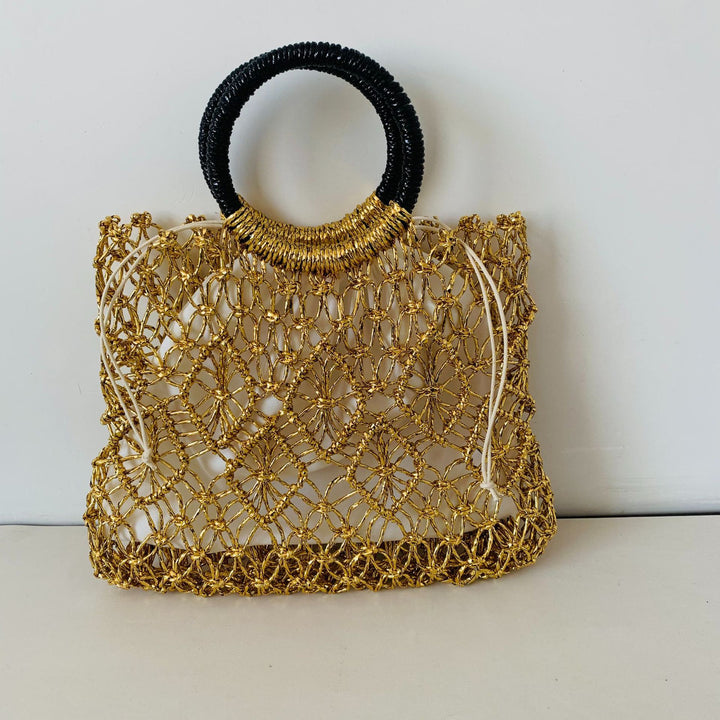 Stylish net handbag Bowlift