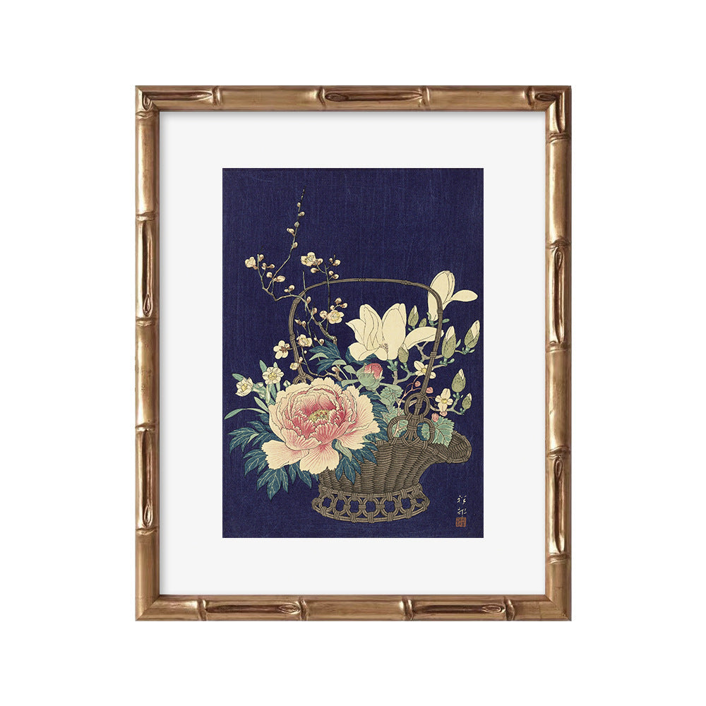 Framed Elegant Swans Artwork