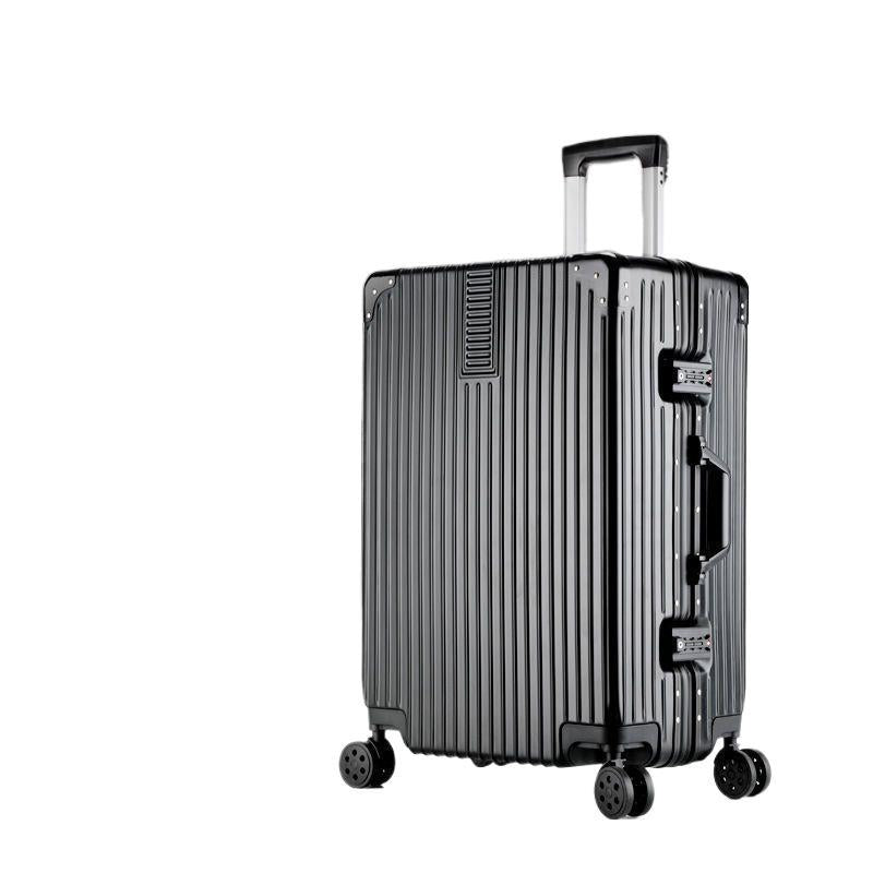 Hard-shell suitcase with 360-degree wheels and security lock Bowlift