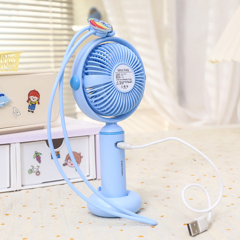 Ladies Portable Toy Fan with USB Connection Bowlift