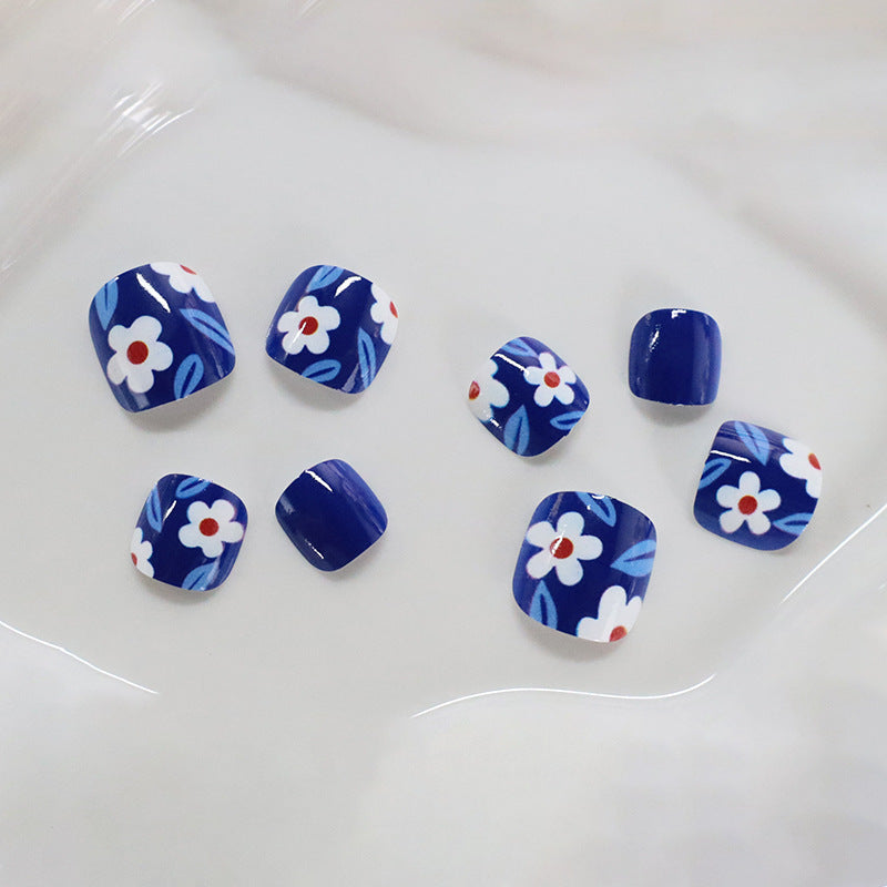 Decorative Floral Nail Design Bowlift
