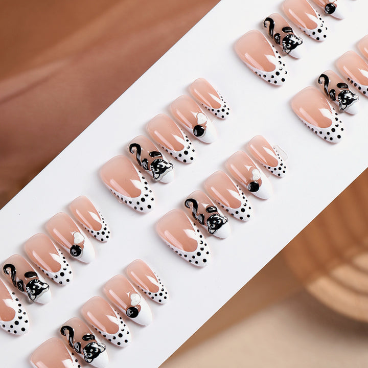 Creative nail art kit with cute animal motifs Bowlift