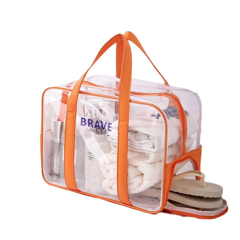 Transparent Multi-Purpose Travel Organizer Bowlift