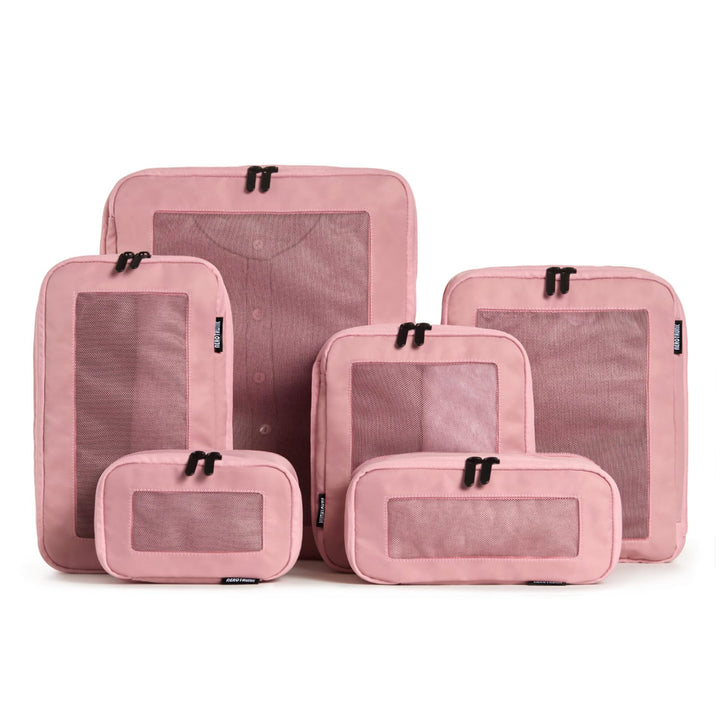Unisex Storage Bags Set with Transparent Compartments Bowlift