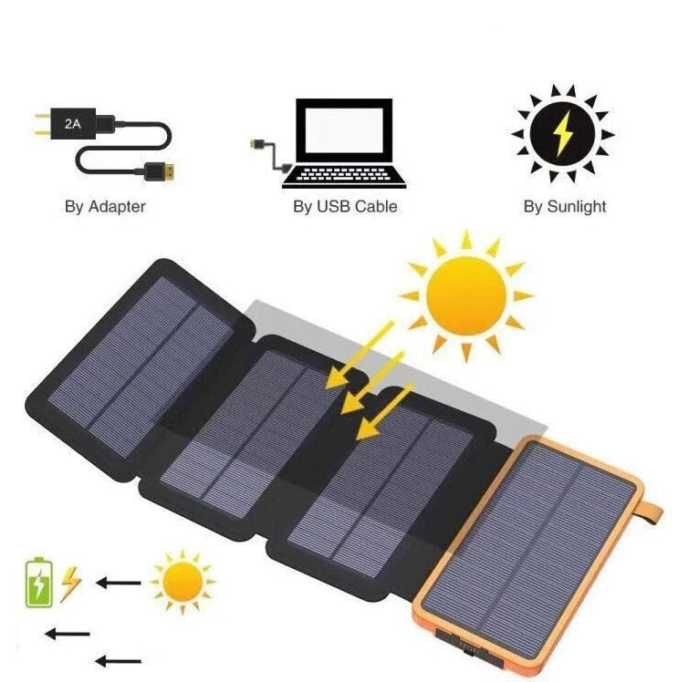 Solar Charger with Foldable Design by Bowlift
