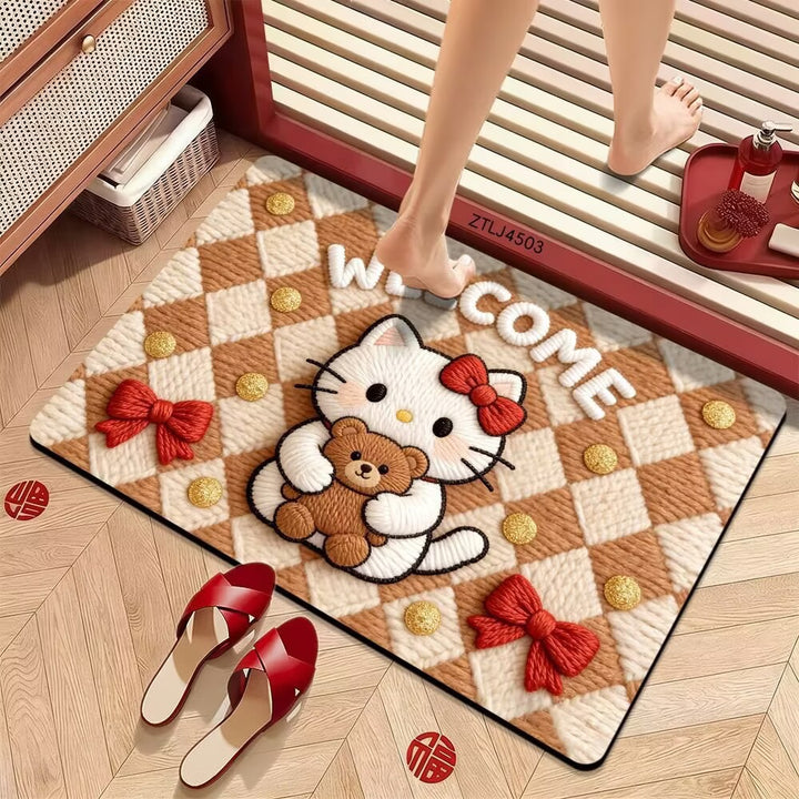 Cute Cartoon Character Bath Rug