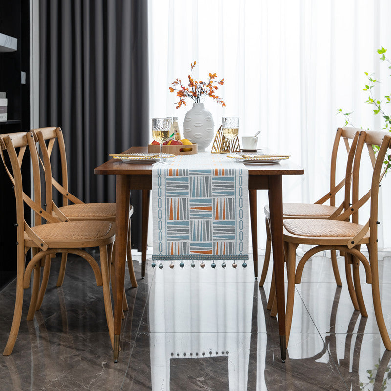 Geometric Pattern Table Runner