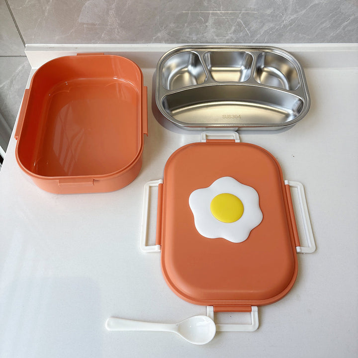 Creative Egg-Shaped Lunch Box