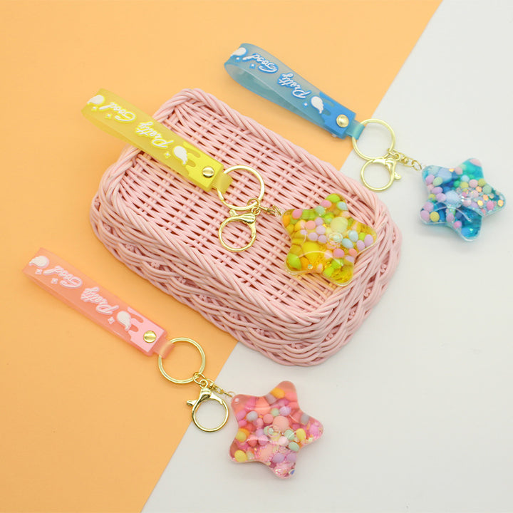 Unisex keychain with candy motif Bowlift