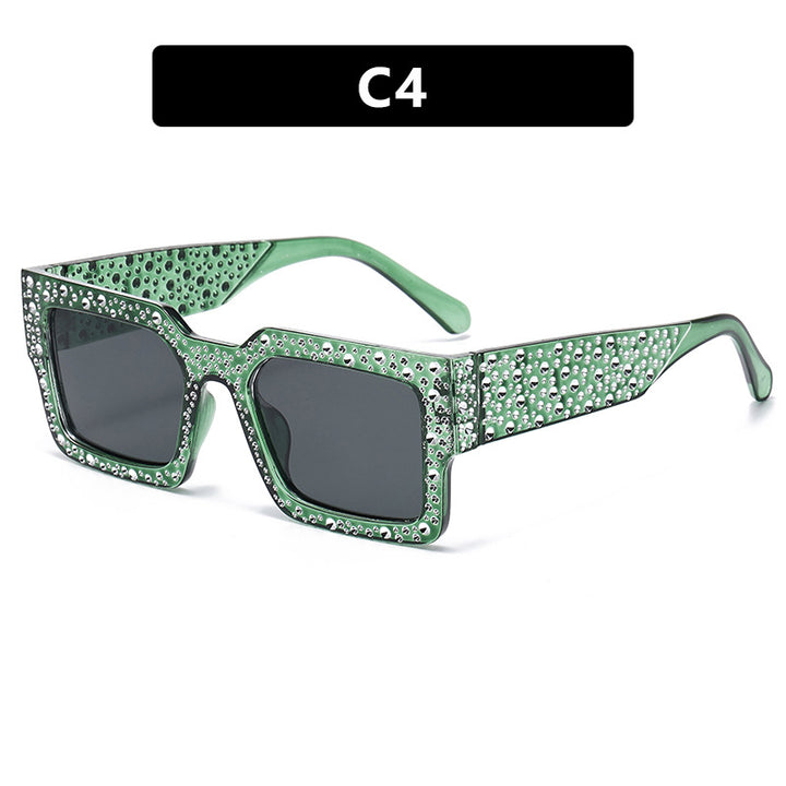 Women's extravagant sunglasses with sparkling accent Bowlift