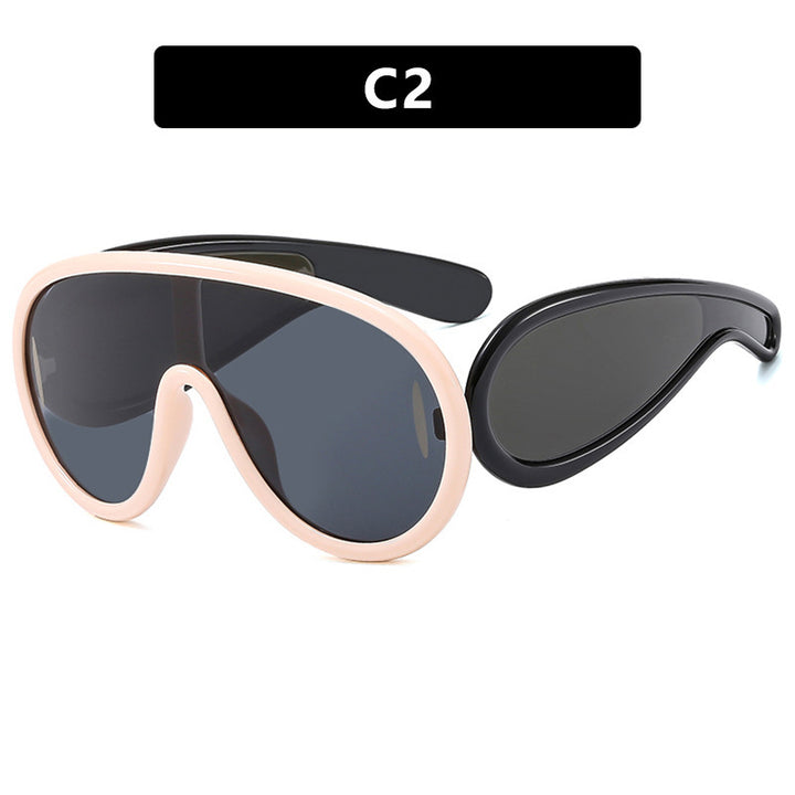 Women's fashionable sunglasses with removable lenses Bowlift