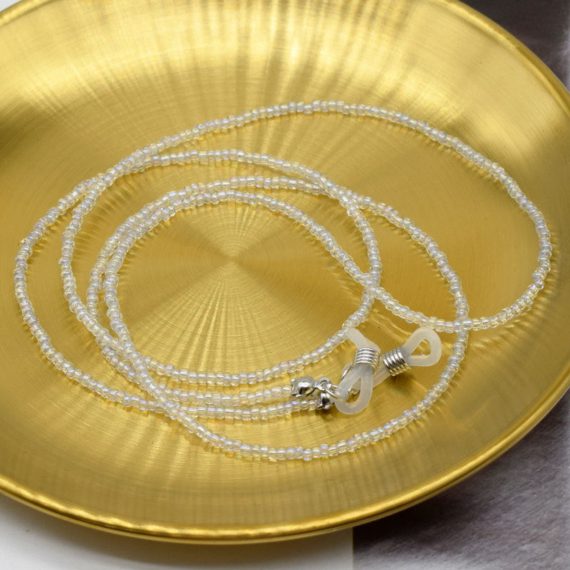 Beaded Eyewear Retainer Chain Bowlift
