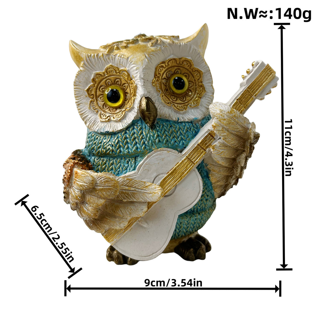 Artful owl figure in maritime design Bowlift