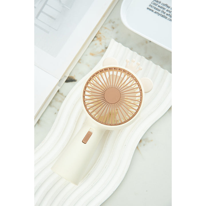Ladies Portable Hand Fan with Original Antler Design Bowlift
