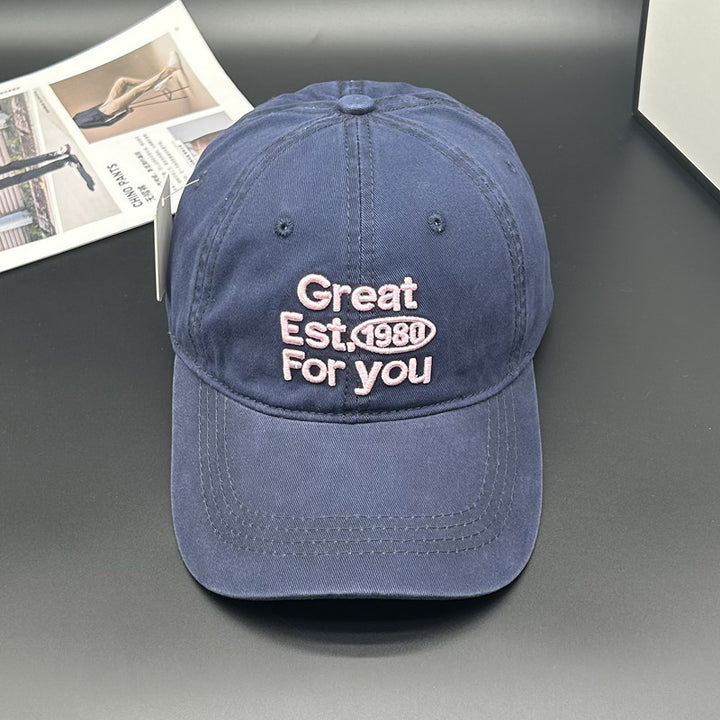 Unisex Graphic Embroidered Cap Bowlift