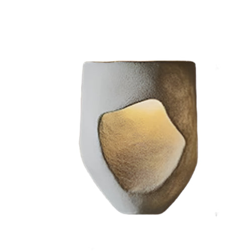 BowLift | Wall lamp made of Polystyrene in Wabi-Sabi Style