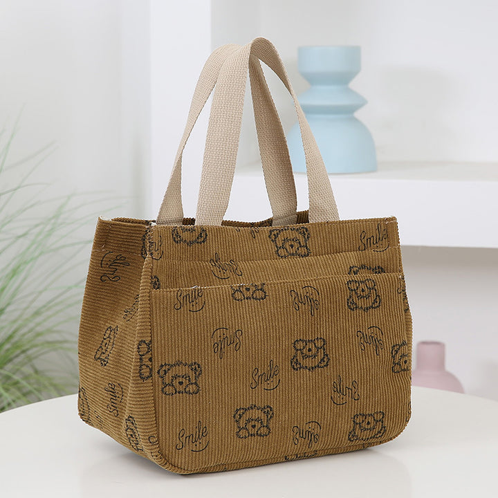 Cute Fun Cartoon Themed Mini Tote Bag Bowlift