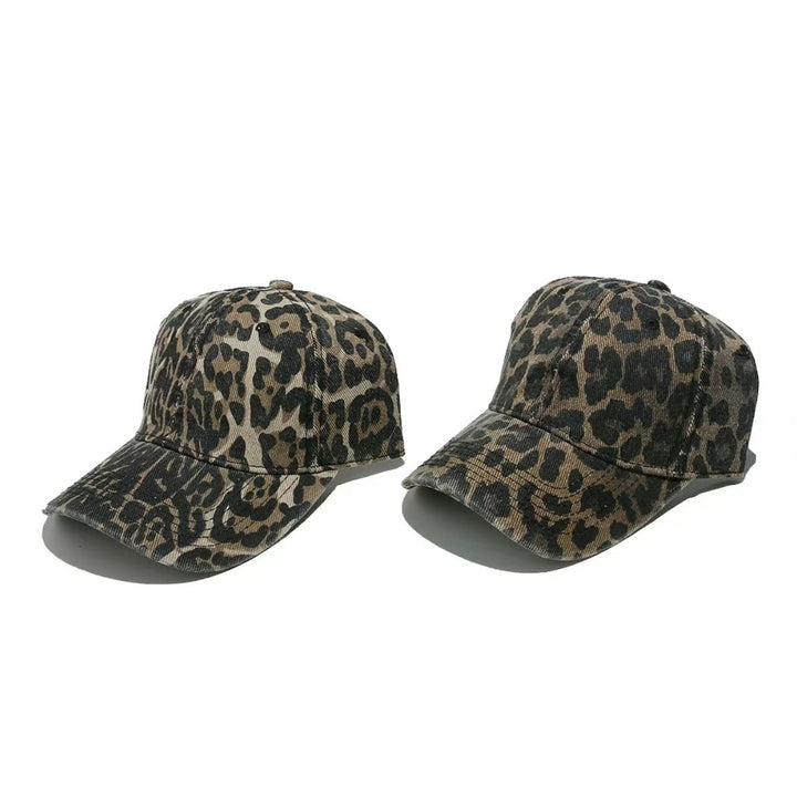 Women's Stylish Animal Print Baseball Cap Bowlift