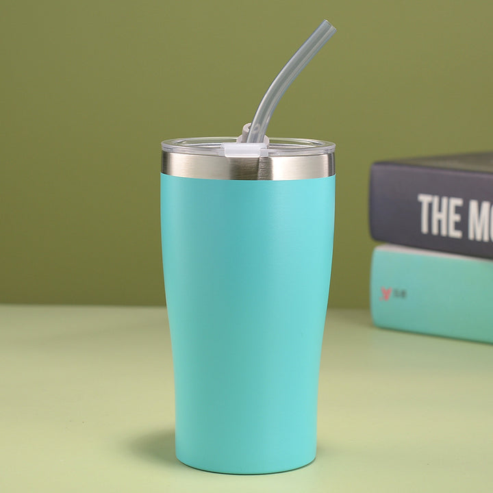 Ladies Insulated Cup with Straw Bowlift