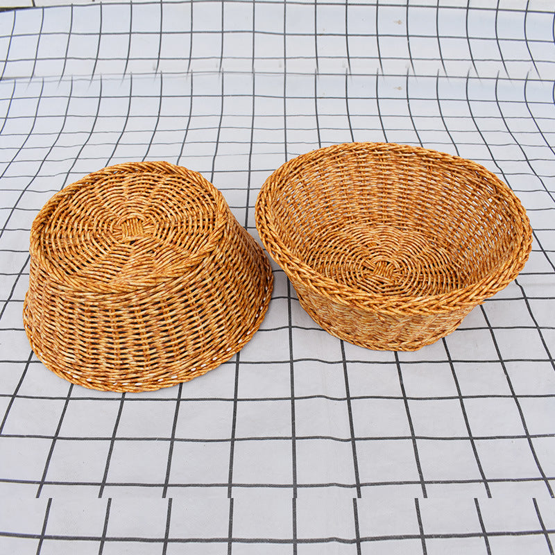 Decorative Handmade Wicker Fruit Bowl Bowlift