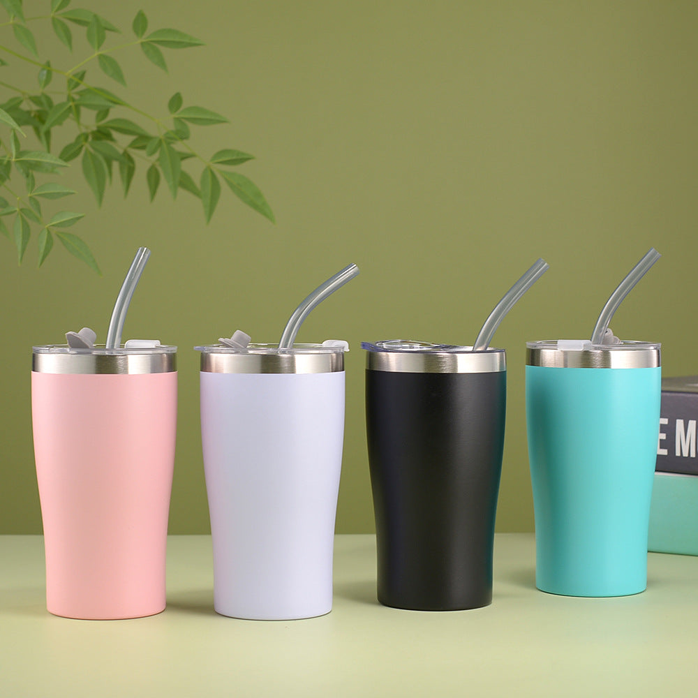 Ladies Insulated Cup with Straw Bowlift