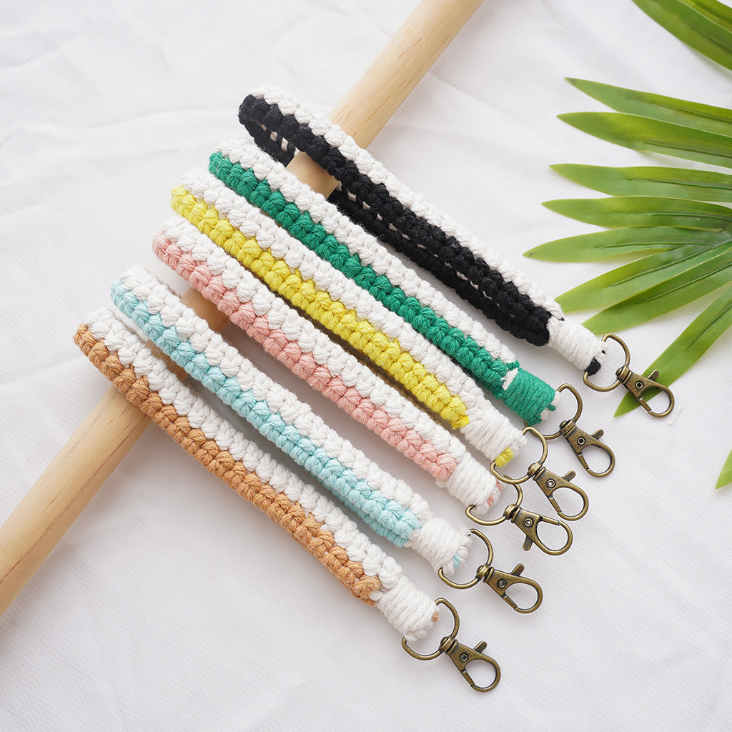 Macramé Keychain Holder Bowlift
