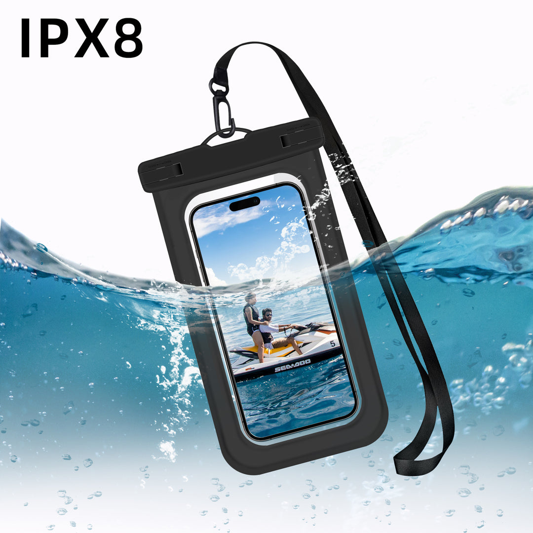 Waterproof Smartphone Case with Adjustable Holding Strap Bowlift